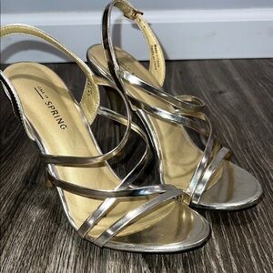 Call It Spring Metallic Heels